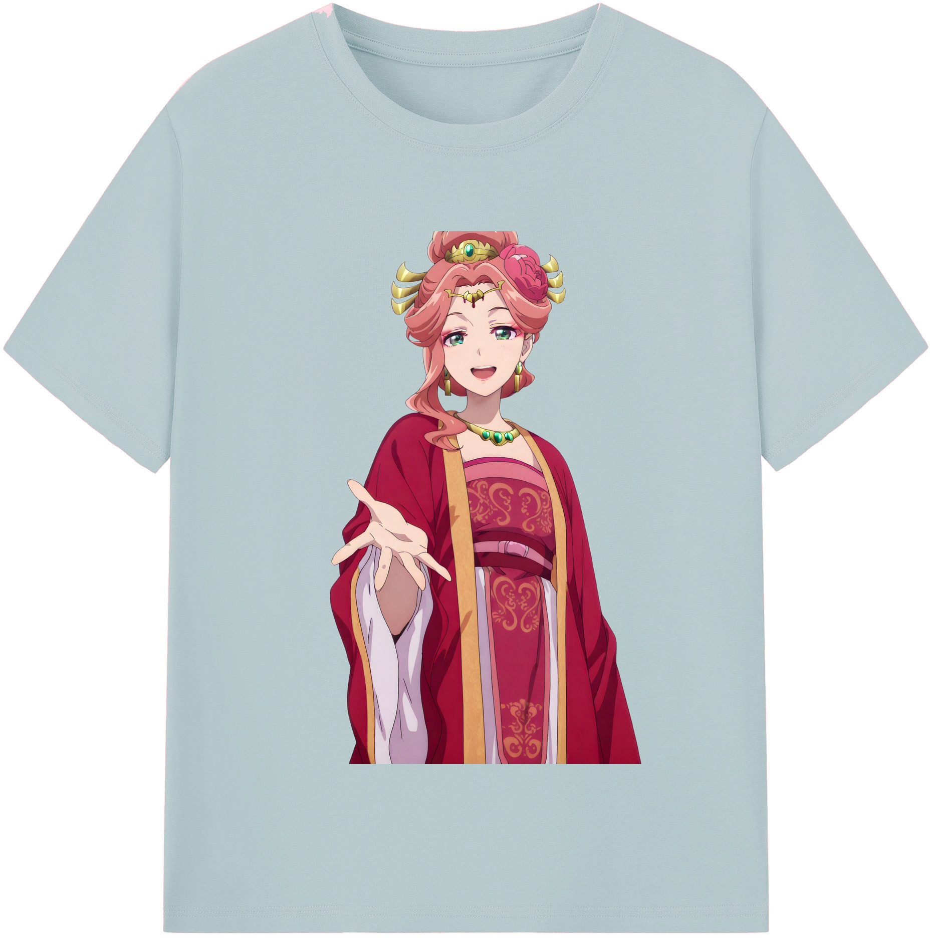 （画像用） 薬屋のひとりごと The Apothecary Diaries 綿100％半袖Tシャツ（フロントプリント）